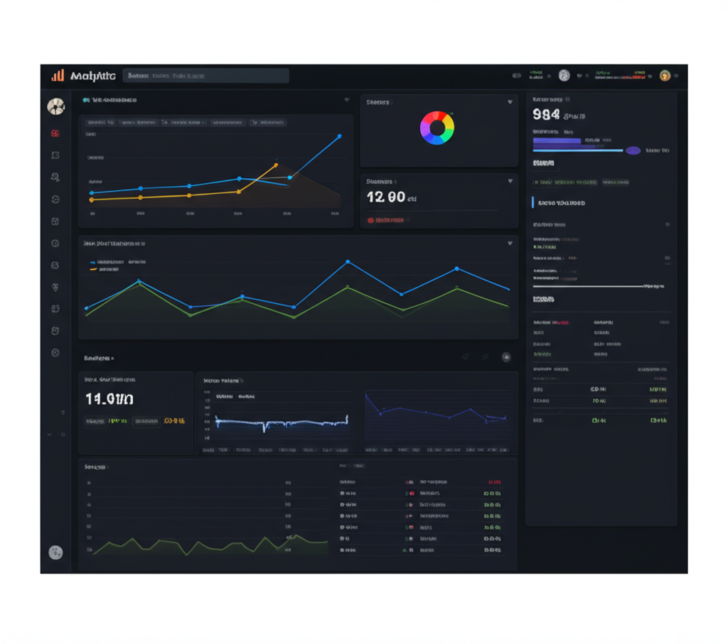 Analytics dashboard preview