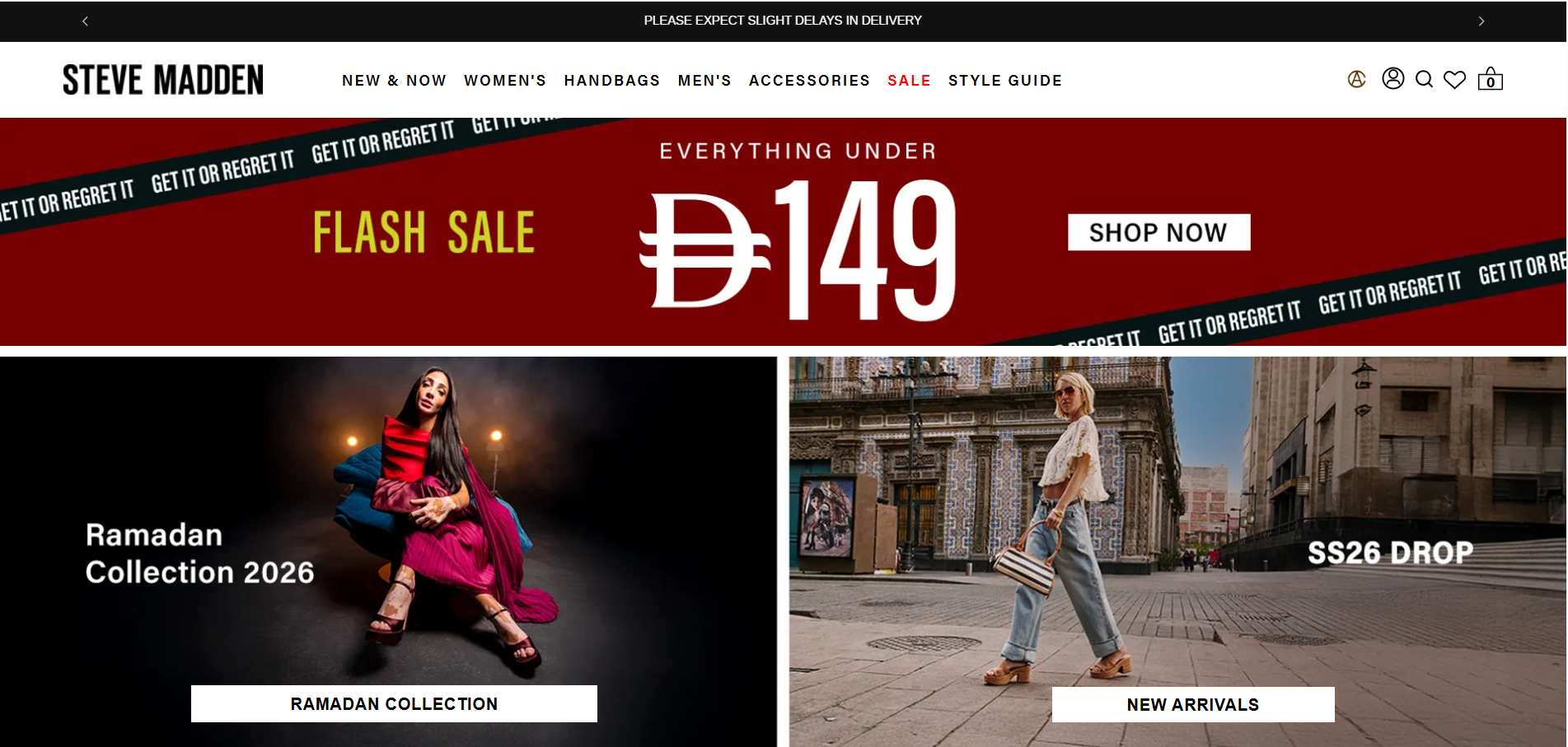 Steve Madden — Middle East preview